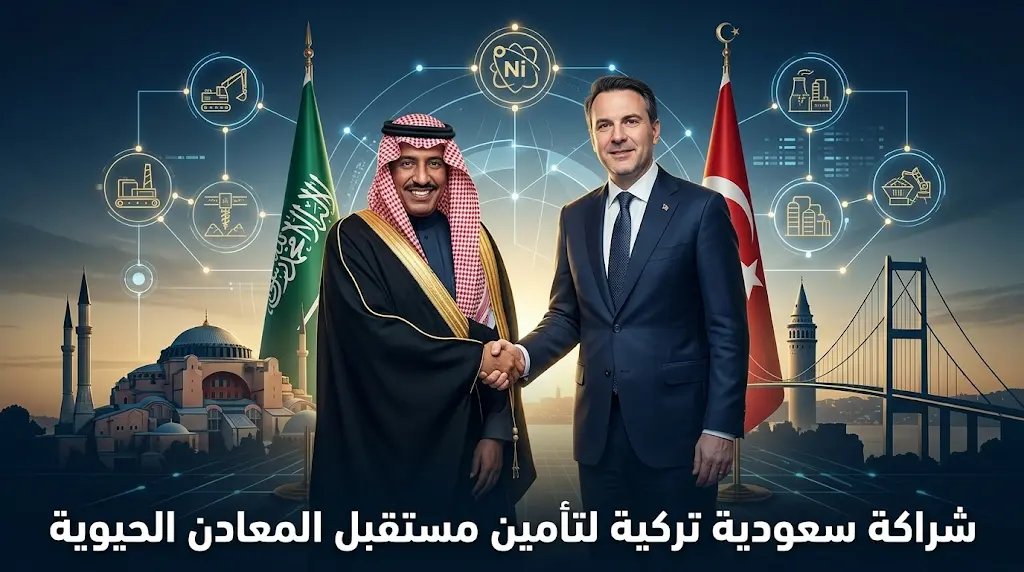 الخريف يستعرض فرص الاستثمار التعديني في المملكة ويدعو تركيا للمشاركة في مؤتمر التعدين الدولي 2027
