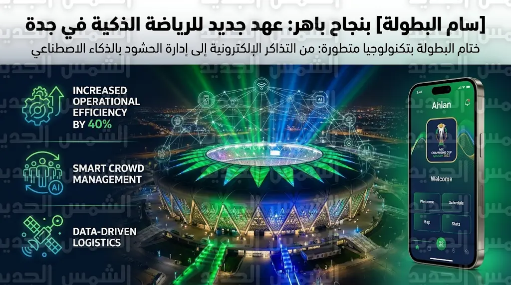 الذكاء الاصطناعي وتطبيق أهلاً يحققان أرقاماً قياسية في ختام دوري أبطال آسيا للنخبة بجدة