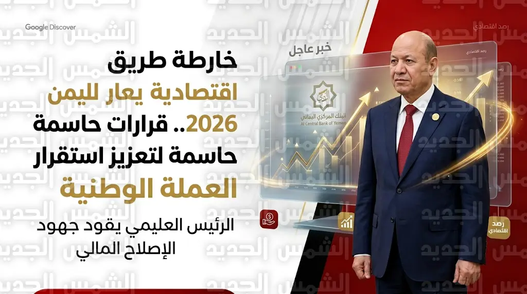 الرئيس العليمي يوجه بالإغلاق الفوري لجميع الحسابات الحكومية خارج البنك المركزي لتعزيز الاستقرار النقدي