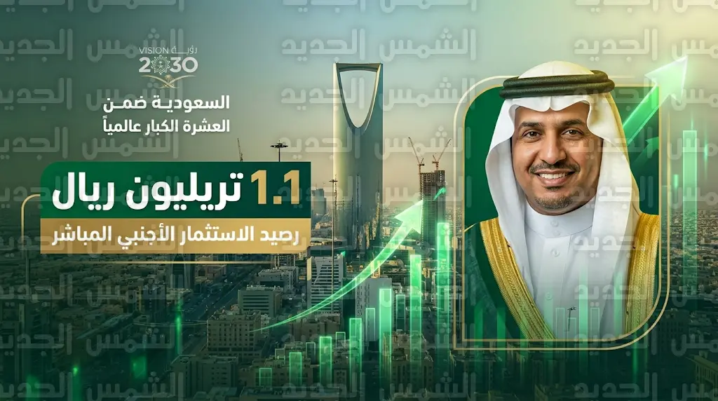 المملكة تدخل قائمة العشرة الكبار عالمياً في مؤشر كيرني للثقة بالاستثمار الأجنبي المباشر لعام 2026