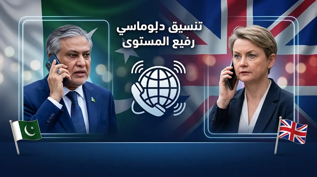 باكستان وبريطانيا تبحثان سبل خفض التصعيد في المنطقة وتعزيز الشراكة الاقتصادية والأمنية