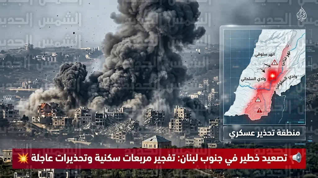 جيش الاحتلال يفجر مربعات سكنية في بنت جبيل ويصدر تحذيرات عاجلة لسكان جنوب لبنان