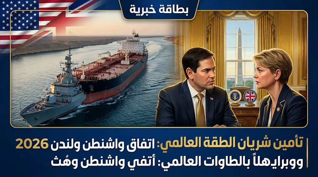 خطة أمريكية بريطانية عاجلة لتأمين الممرات المائية الدولية وحماية الملاحة في مضيق هرمز