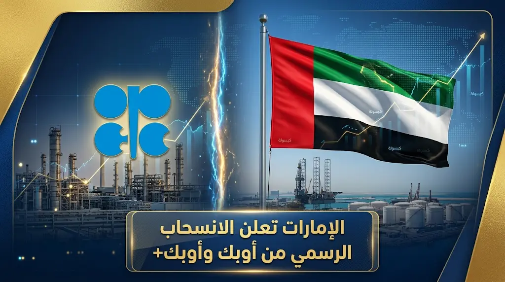 دولة الإمارات تعلن رسمياً الانسحاب من منظمة أوبك وتحالف أوبك بلس لتعزيز سيادتها الإنتاجية