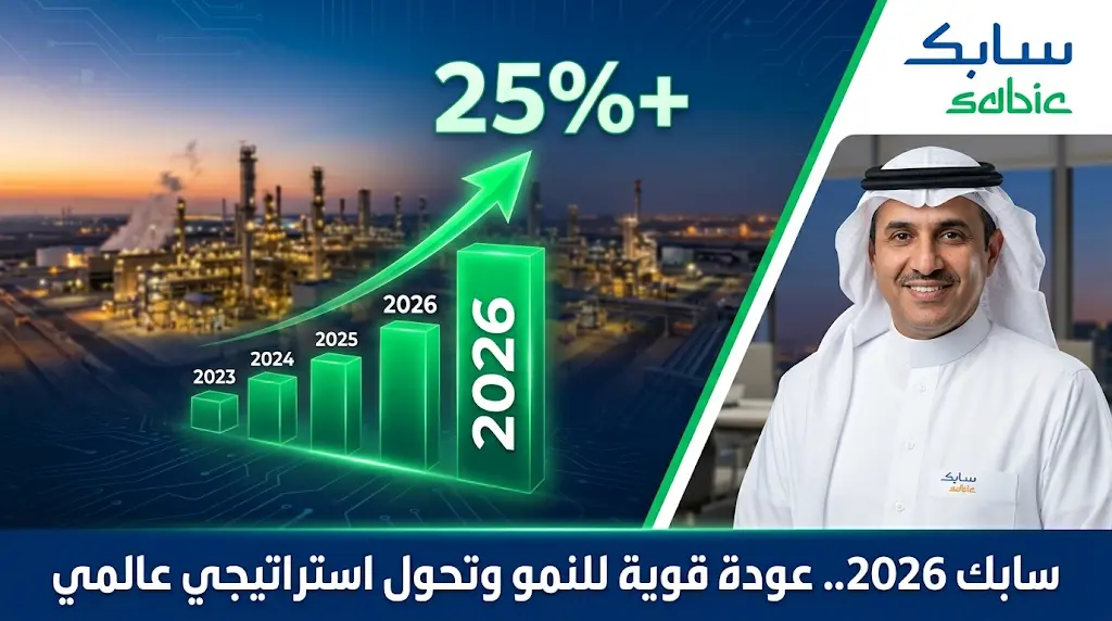 سابك تستعيد زخم النمو في الربع الأول 2026 بزيادة 2.21 مليار ريال في صافي الدخل المعدل