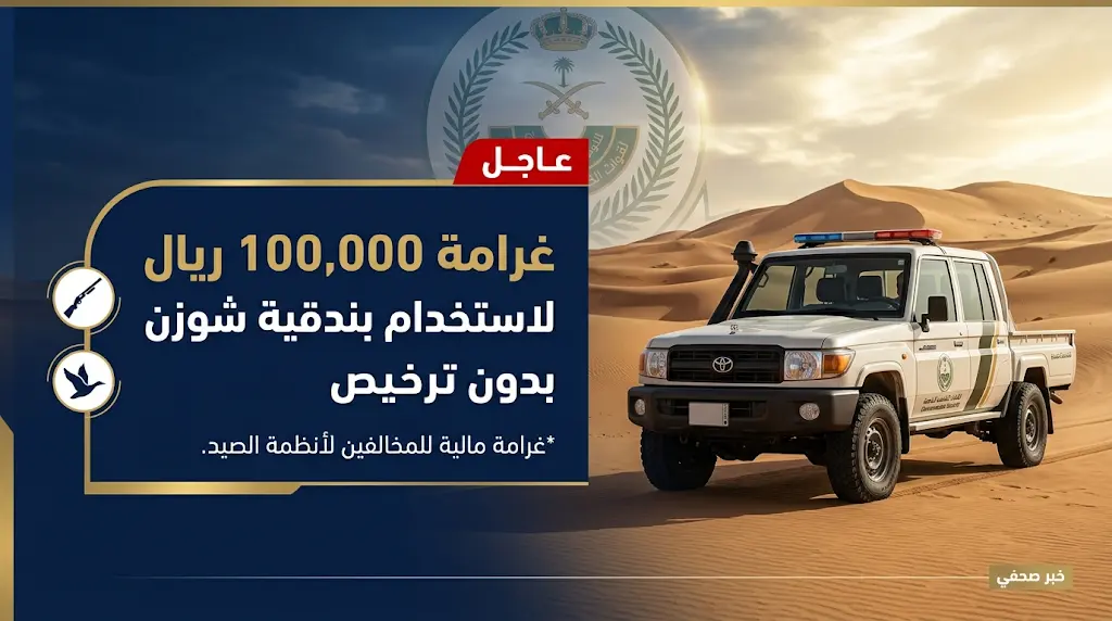 غرامات تصل إلى 100 ألف ريال.. الأمن البيئي يضبط مواطنين بتهمة الصيد الجائر في محمية الملك عبدالعزيز الملكية