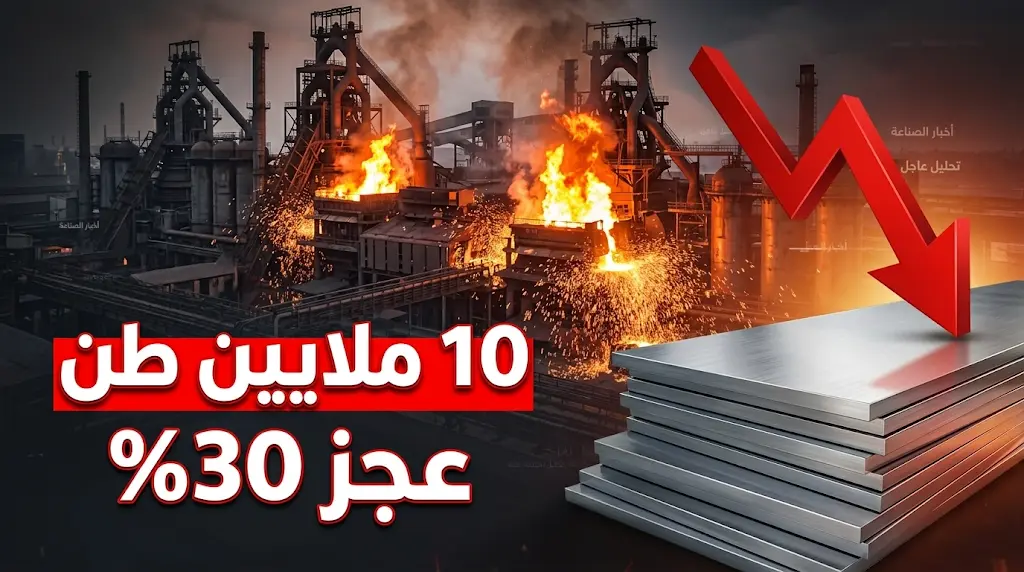قرار إيراني بوقف تصدير الصلب للأسواق الخارجية بعد فقدان 10 ملايين طن من الطاقة الإنتاجية
