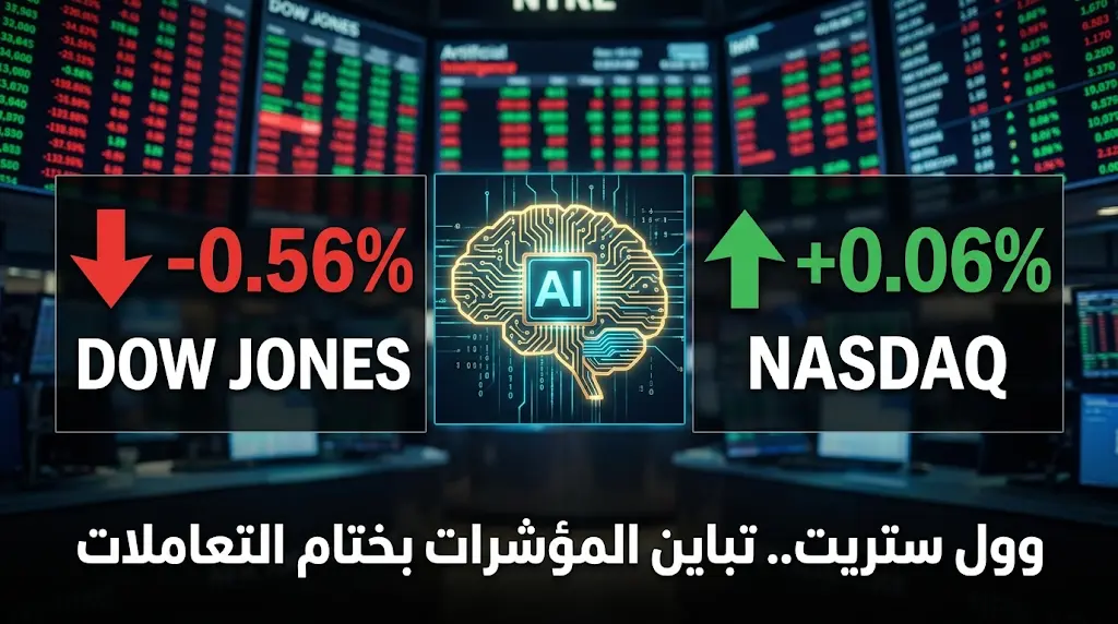 قطاع التكنولوجيا ينجو بمؤشر ناسداك من التراجع الجماعي في وول ستريت بفضل شركات الذكاء الاصطناعي