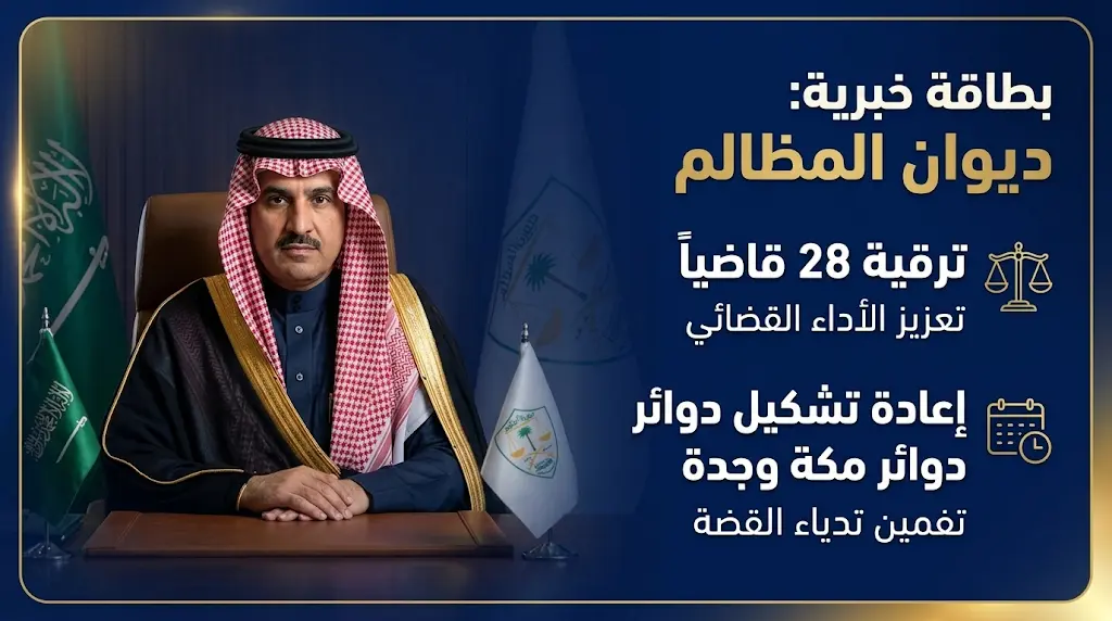 مجلس القضاء الإداري برئاسة الأحيدب يقر ترقية 28 قاضياً وإعادة تشكيل الدوائر القضائية في مكة وجدة