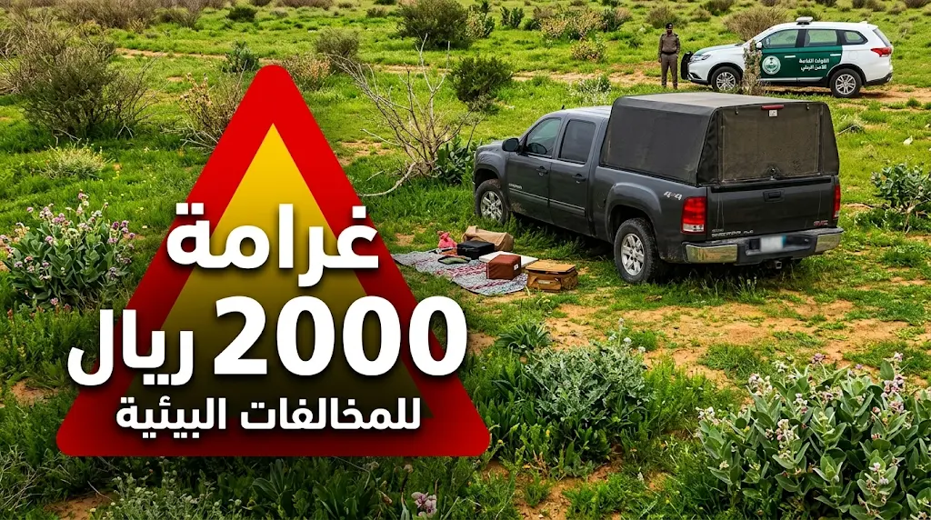 2000 ريال غرامة.. عقوبة اختراق محمية الملك عبدالعزيز بالمركبة والدخول للفياض والروضات