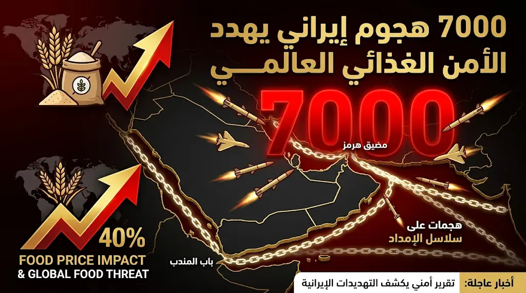 7000 هجوم إيراني في 45 يوماً... مجلس التعاون يحذر من تهديد مباشر للأمن الغذائي العالمي