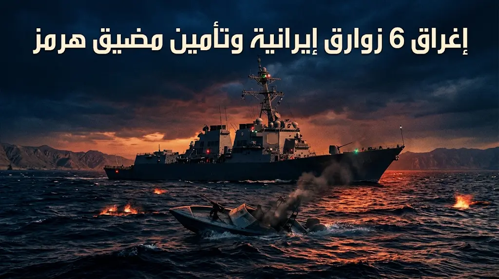 إغراق 6 زوارق إيرانية وتأمين مضيق هرمز.. قائد القيادة المركزية يكشف تفاصيل "مشروع الحرية"