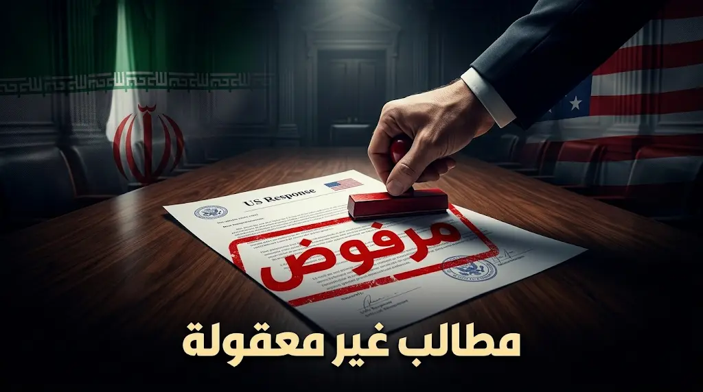 إيران تتلقى الرد الأمريكي: "تحفظ شديد" على مطالب وصفتها بـ "غير المعقولة"