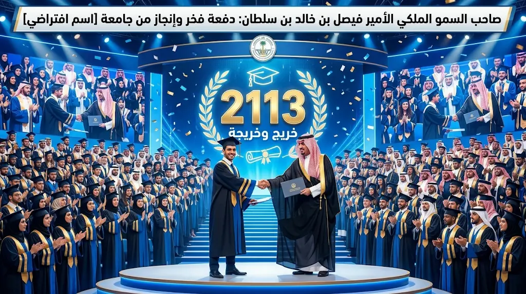 الأمير فيصل بن خالد يرعى تخريج 2113 خريجاً.. جامعة الحدود الشمالية تضخ كوادر جديدة في سوق العمل