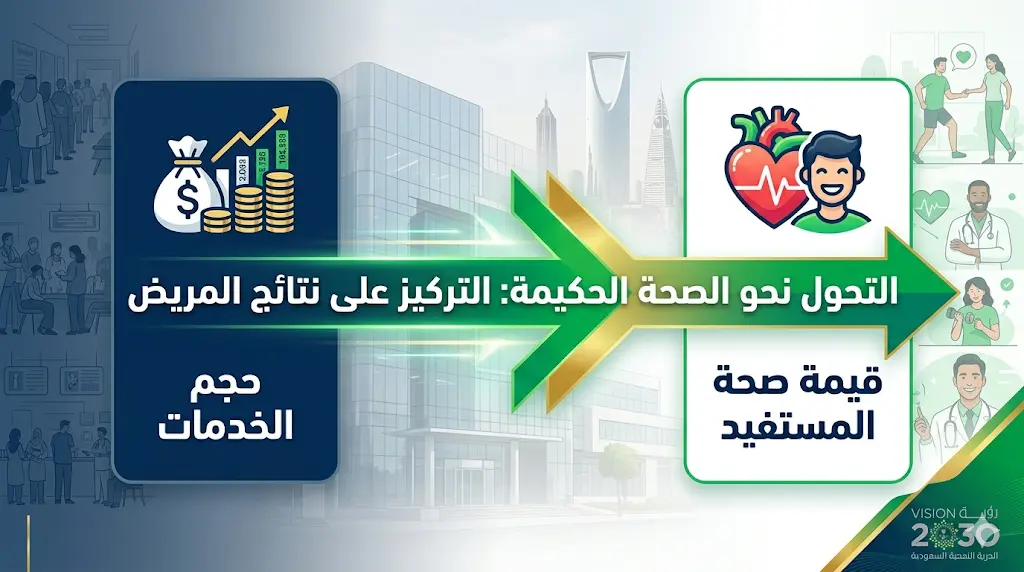 التحول الصحي في المملكة: وداعاً لنظام "حجم الخدمات" ومرحباً بـ"الصحة الحكيمة" القائمة على نتائج المريض