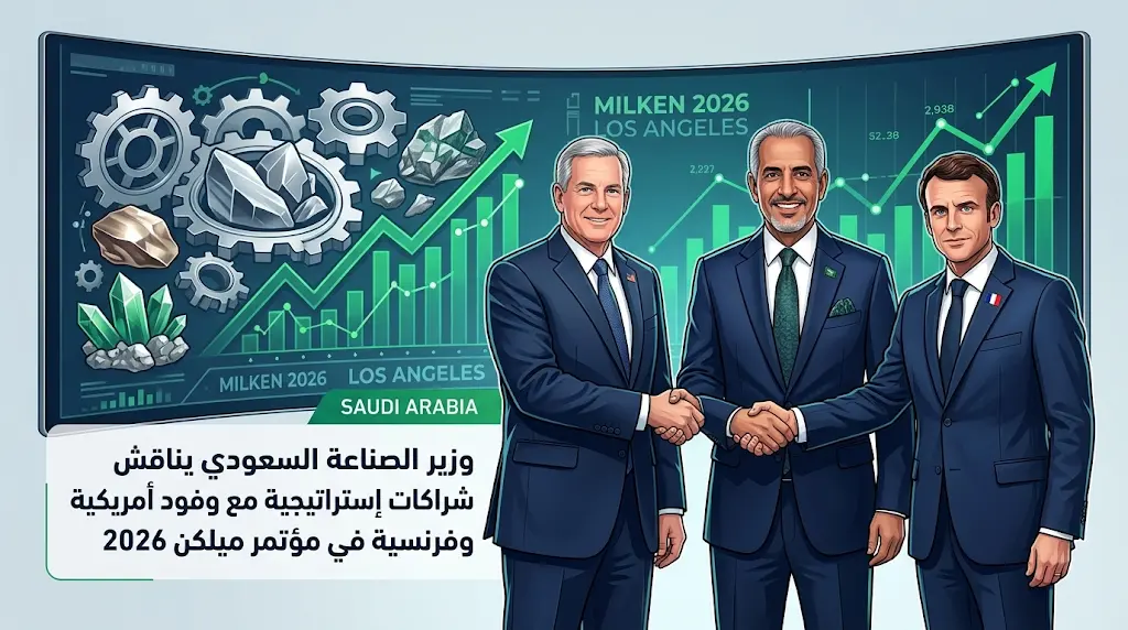 الخريّف في لوس أنجلوس: مباحثات مع مسؤولين أمريكيين وفرنسيين لترسيخ مكانة المملكة كقوة صناعية وتعدينية عالمية