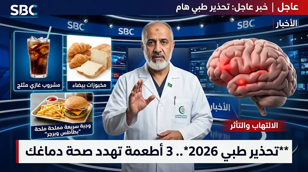 الدكتور محمد الأحمدي يحذر من 3 فئات غذائية تهدد وظائف الدماغ وتسبب تراجع الذاكرة