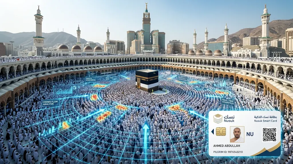 الذكاء الاصطناعي وبطاقة "نسك": السعودية تطلق منظومة رقمية لإدارة حشود الحج وتحدد موعد المناسك المبدئي 1447هـ