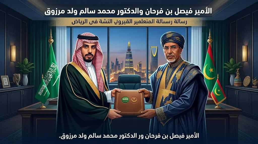 الرياض تتسلم رسالة الرئيس الموريتاني لولي العهد ومباحثات سعودية موريتانية لتعميق الشراكة الثنائية