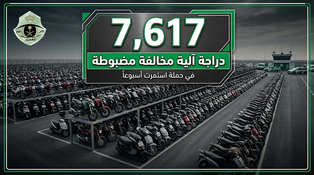 الرياض وجدة تتصدران.. "المرور" يحقق نجاحاً ملموساً بضبط 7617 دراجة آلية.