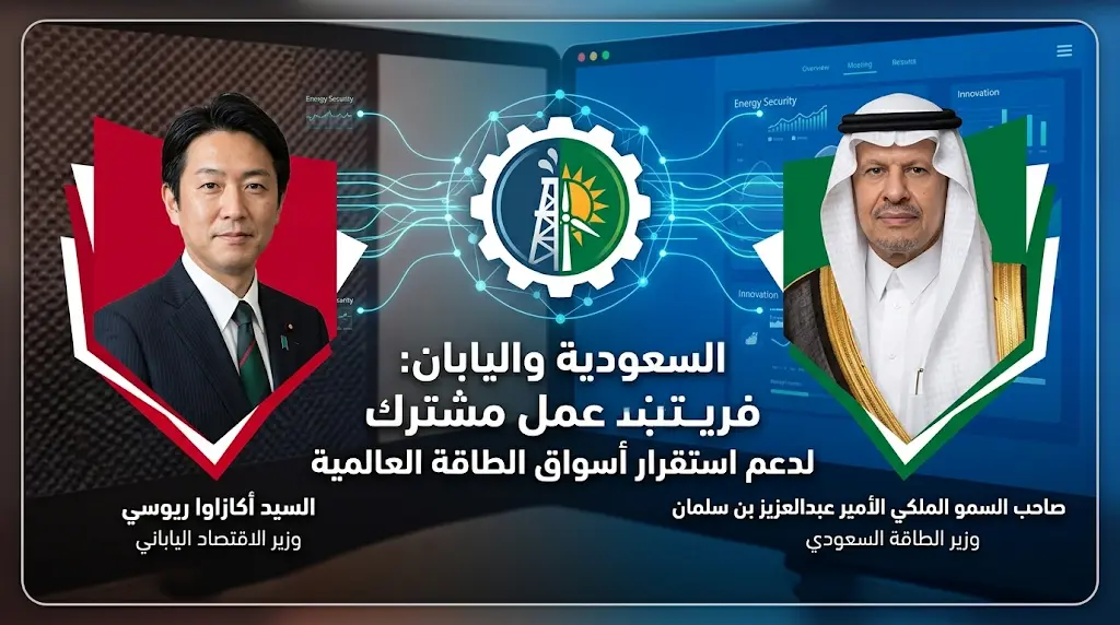 السعودية واليابان تشكلان "فريق عمل مشترك" لدعم استقرار أسواق الطاقة العالمية وتوسيع التعاون لآسيا