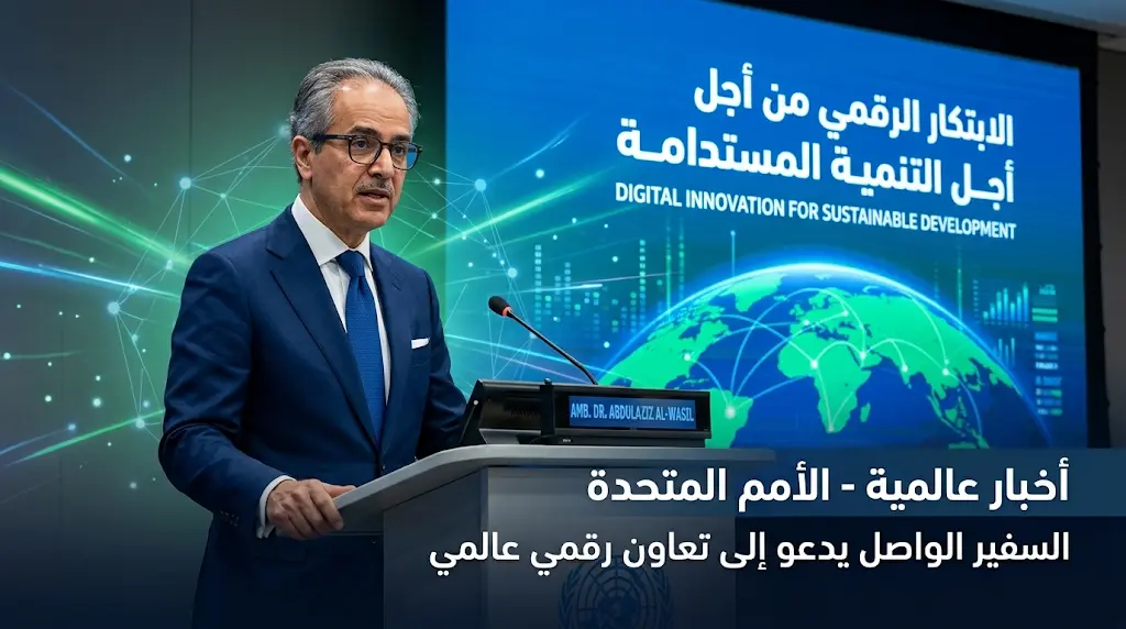 السفير الواصل: الابتكار الرقمي قوة دافعة للنمو الاقتصادي.. وضرورة ملحة لتعاون دولي لسد الفجوة الرقمية