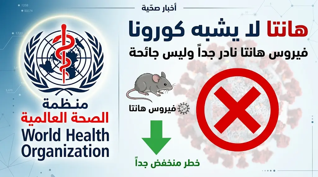 الصحة العالمية تحسم الجدل: فيروس هانتا لا يشبه كورونا وخطر انتشاره منخفض جداً