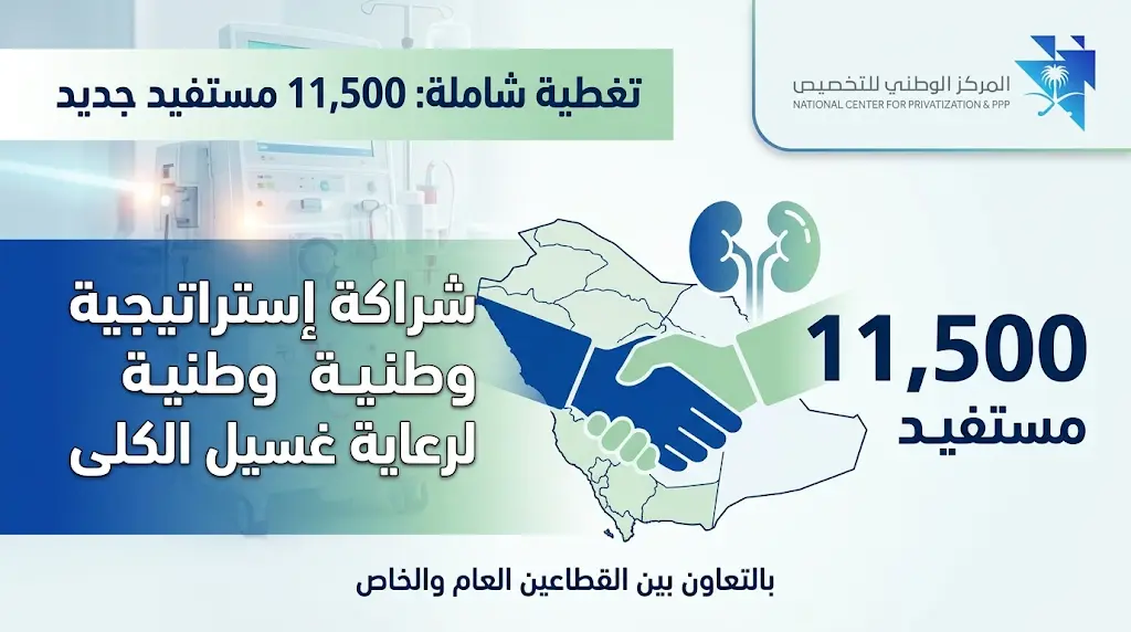 الصحة والدفاع يطلقان مشروع رعاية الكلى الوطني: شراكة ضخمة لخدمة 11,500 مستفيد لمدة 6 سنوات