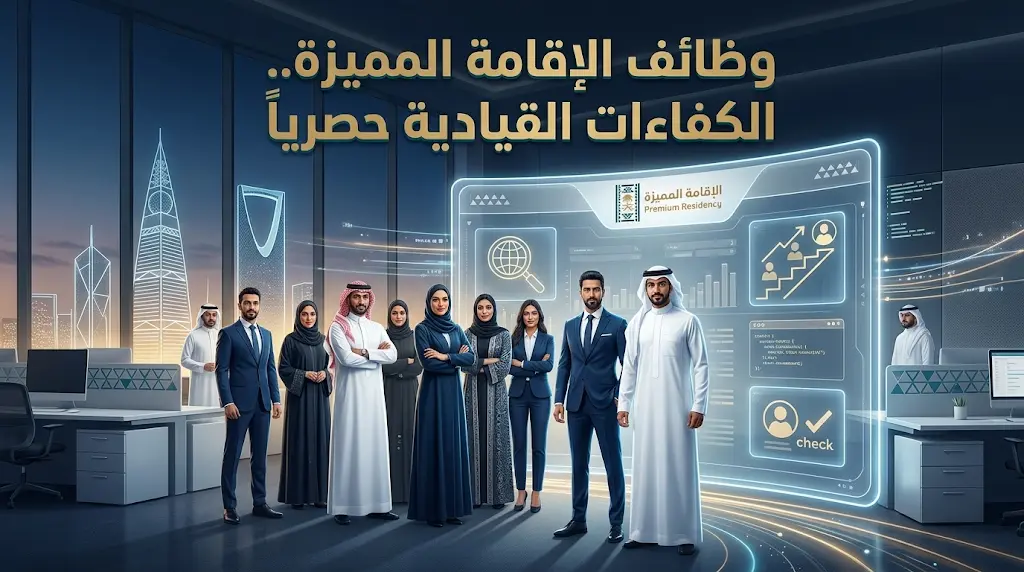الكفاءات السعودية حصرياً.. مركز الإقامة المميزة يعلن عن وظائف قيادية متخصصة (أخصائي أول حوكمة وخبير ومدير حلول رقمية)