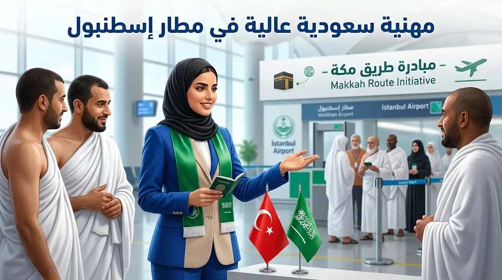 الكفاءات النسائية السعودية تواصل تمكين مبادرة "طريق مكة" في تركيا ضمن استعدادات حج 1447هـ.