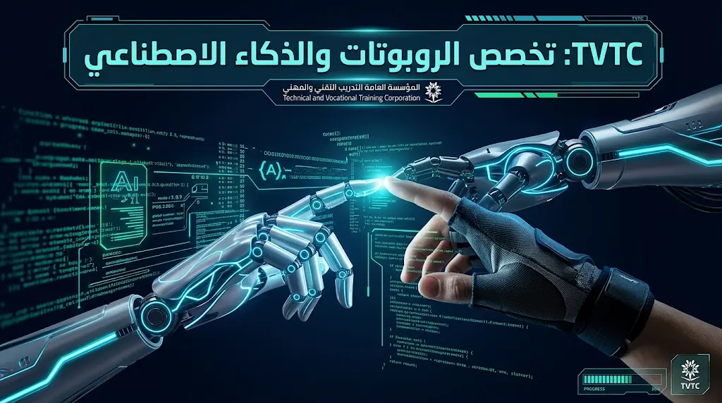 المؤسسة العامة للتدريب تطلق تخصص "الروبوتات والذكاء الاصطناعي" لمواكبة "عام الذكاء الاصطناعي 2026".