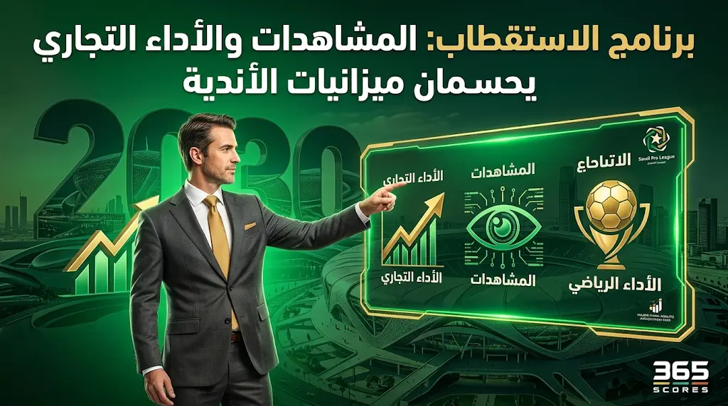 "المشاهدات والأداء التجاري": 3 معايير تحسم ميزانية الأندية في برنامج الاستقطاب الجديد للدوري السعودي