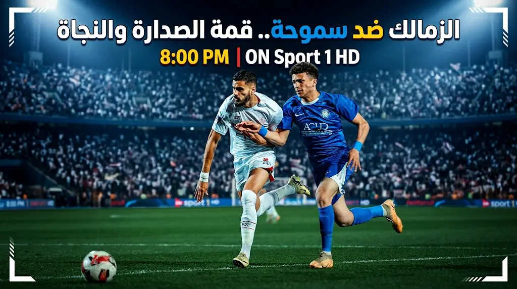 اليوم 5-5-2026: موعد مباراة الزمالك وسموحة والقنوات الناقلة في الدوري المصري الممتاز