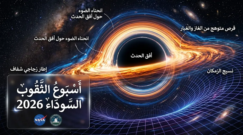 انطلاق أسبوع الثقوب السوداء 2026 غداً الاثنين بمشاركة "ناسا" وكبرى الوكالات الدولية