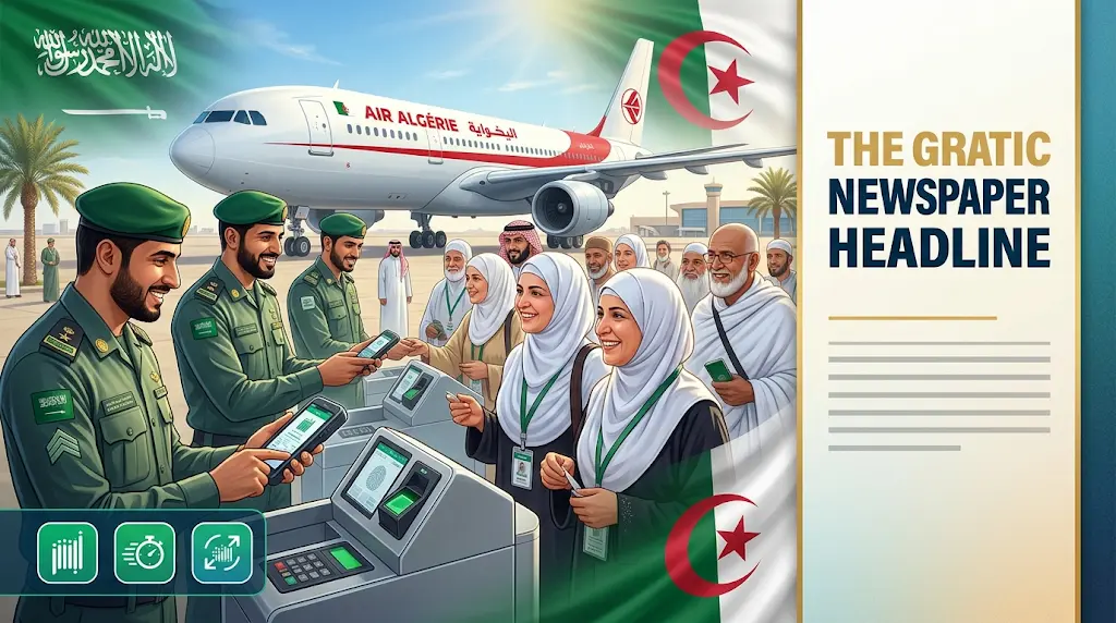 بدء توافد ضيوف الرحمن لموسم حج 1447هـ مع وصول أولى رحلات حجاج الجزائر إلى المدينة المنورة