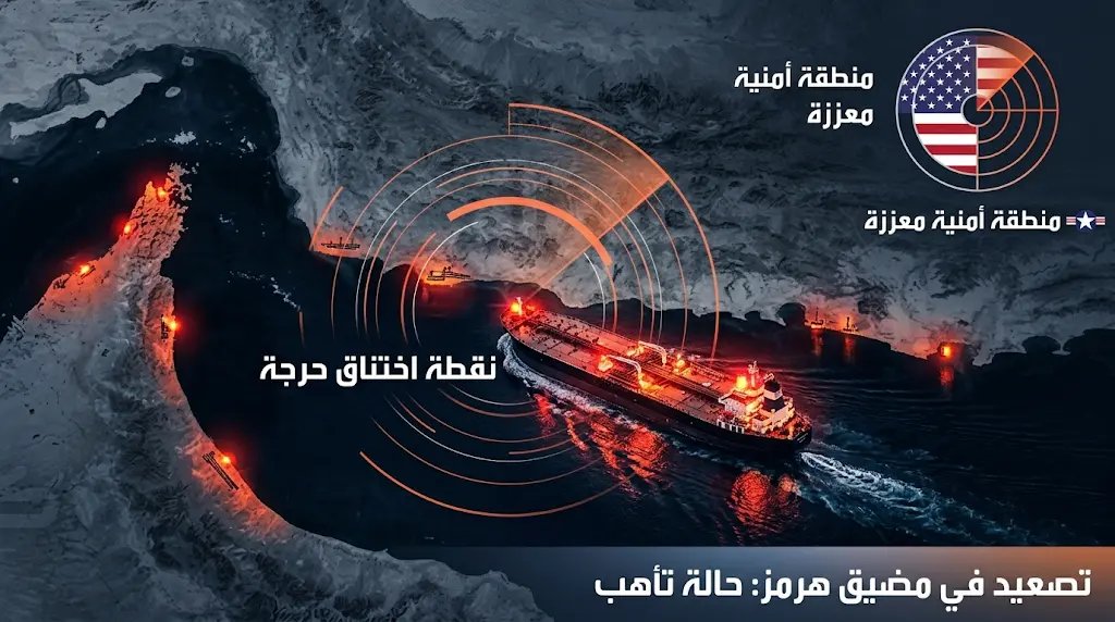 بريطانيا تحذر: الخطر الأمني في مضيق هرمز "حرج" وسط تحرك أمريكي لإنشاء "منطقة معززة"