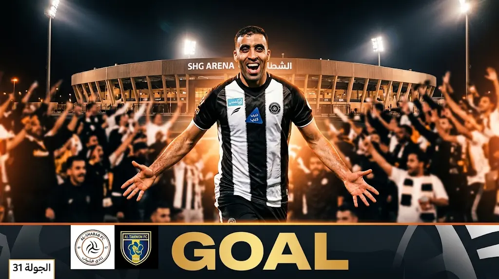 حمدالله يفتتح التسجيل للشباب في مرمى التعاون بقمة الجولة 31 من دوري روشن السعودي