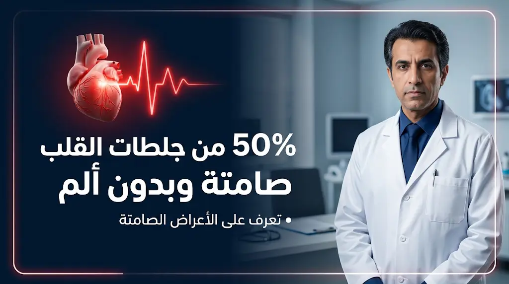 خالد النمر يحذر من جلطات القلب الصامتة التي تباغت 50% من المصابين دون ألم صدري