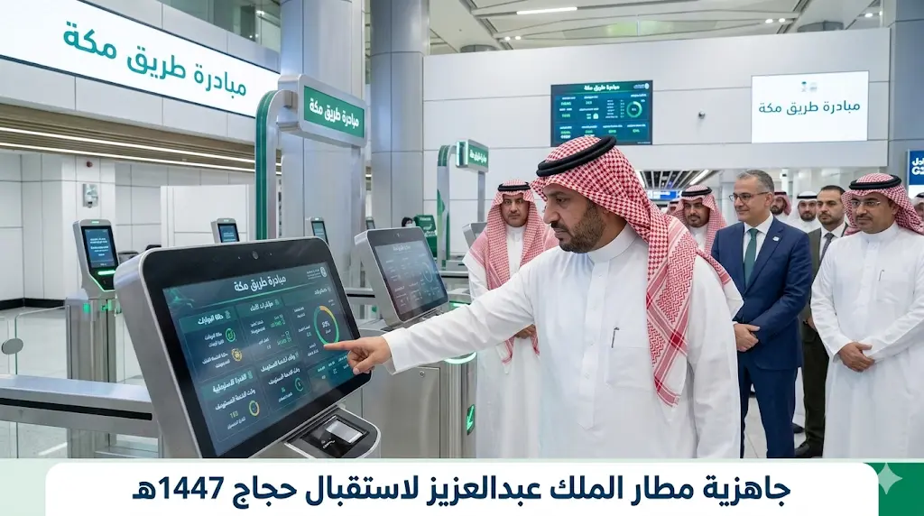 خطوة استباقية: الأمير سعود بن مشعل يتفقد مطار الملك عبدالعزيز لضمان جاهزية حج 1447هـ.