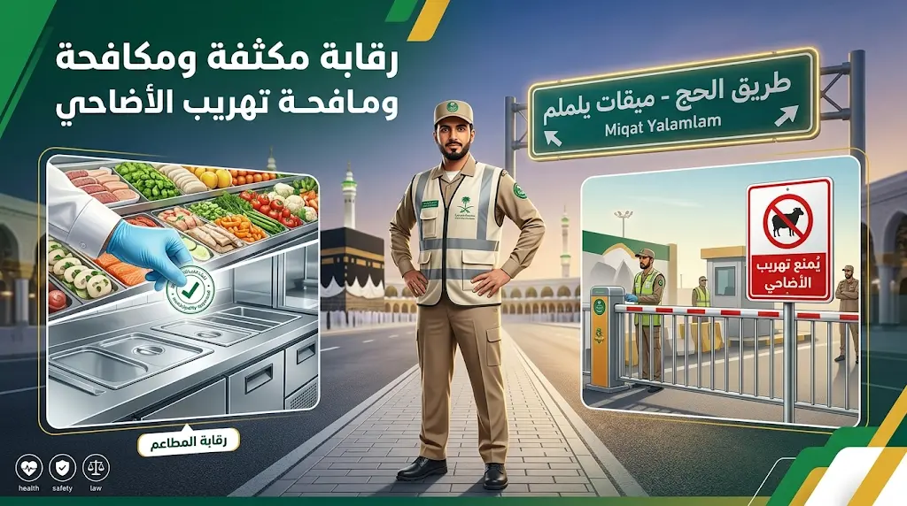 رقابة مكثفة على المطاعم والفنادق ومكافحة تهريب الأضاحي.. تفاصيل خطة أمانة جدة لحج 1447هـ.