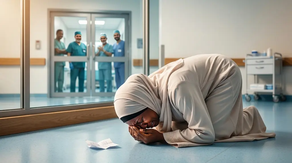 سجدة شكر وبكاء شديد.. اللحظات المؤثرة لوالدة "نانسي ونايس" بعد إعلان نجاح فصل ابنتيها
