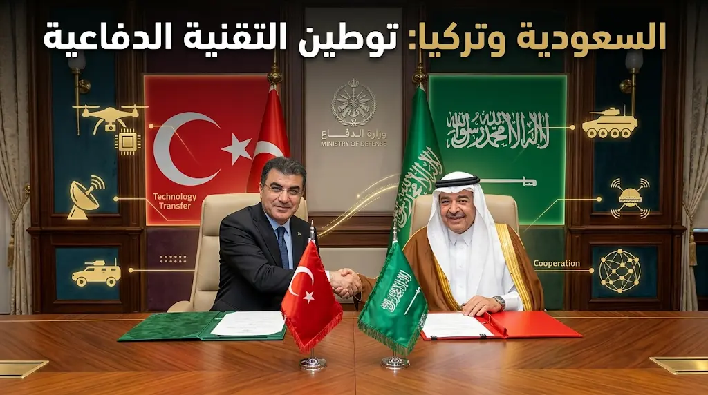 شراكة دفاعية استراتيجية: محضر سعودي تركي يركز على نقل وتوطين التقنية والبحث والتطوير.