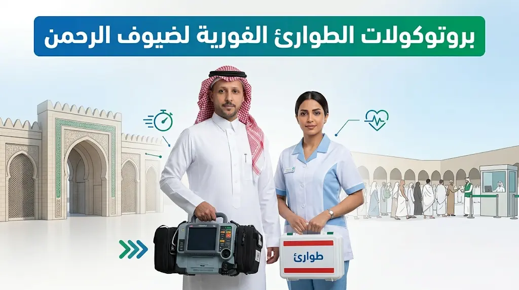ضمن خطة الحج 1447.. الكشف عن بروتوكولات التعامل الفوري مع حالات الطوارئ لضيوف الرحمن