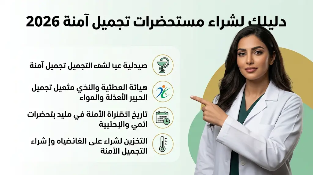 ضوابط شراء مستحضرات التجميل لعام 2026 في السعودية وتحذيرات طبية من المنتجات المقلدة