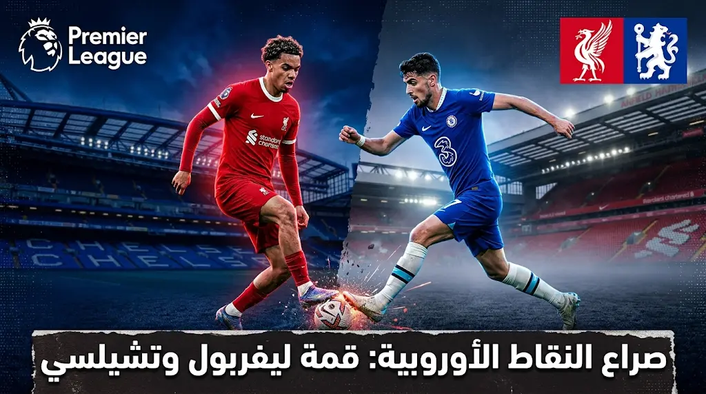 عاجل | موعد مباراة ليفربول وتشيلسي (الجولة 36) في الدوري الإنجليزي 2026.. القنوات الناقلة وتفاصيل اللقاء