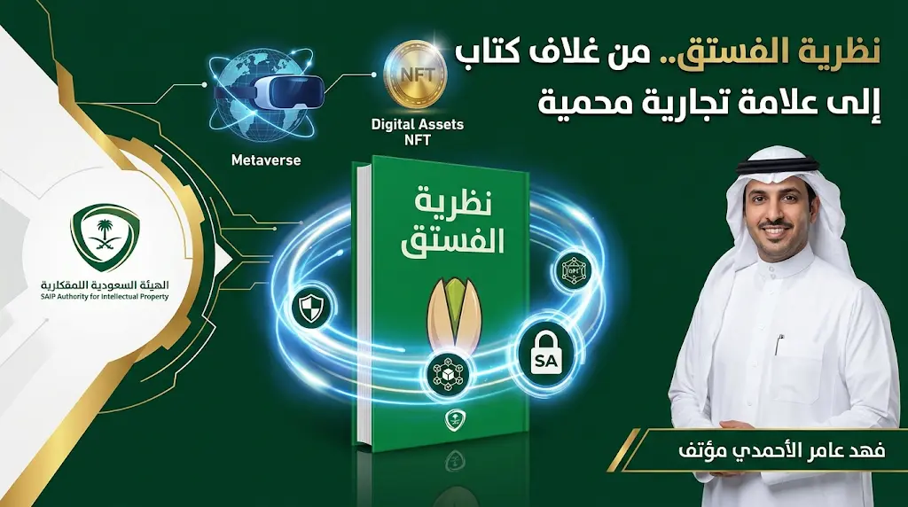 فهد الأحمدي يدعو المستثمرين لاستغلال اسم نظرية الفستق تجارياً بعد توثيقه لدى الهيئة السعودية للملكية الفكرية