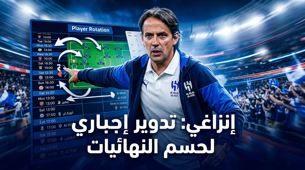 مدرب الهلال يحدد مصير اللقب: استراتيجية "التدوير الإجباري" لحسم "النهائيات"
