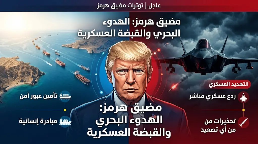 من "البادرة الإنسانية" إلى التلويح بالضربات: ترامب يُطلق عملية هرمز ويحذر طهران