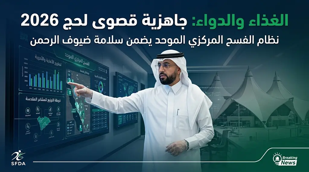 من مكة إلى الشرقية.. رئيس "الغذاء والدواء" يوجه برفع الجاهزية القصوى لحماية صحة ضيوف الرحمن.