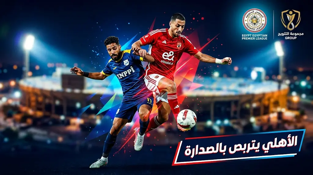 موعد مباراة الأهلي وإنبي غداً الثلاثاء 5 مايو 2026 والقنوات الناقلة في مجموعة التتويج بالدوري المصري